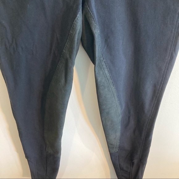 PIKEUR Sz M Rhinestone Logo Full Grip Dress Breeches Embroidered Pocket Pants - Picture 6 of 14